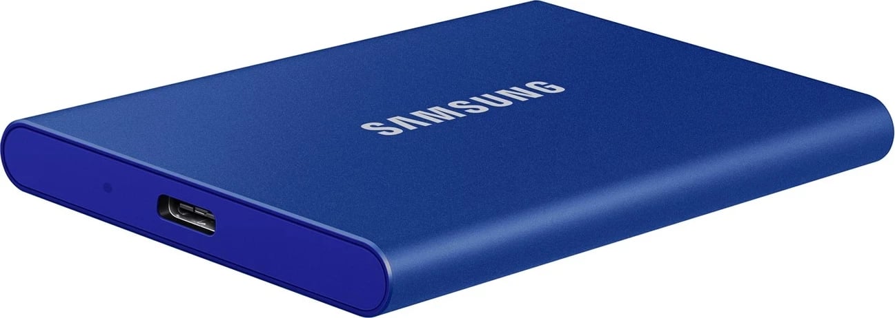 SSD i jashtëm Samsung T7, 2 TB, USB Type-C 3.2 Gen 2, Blu