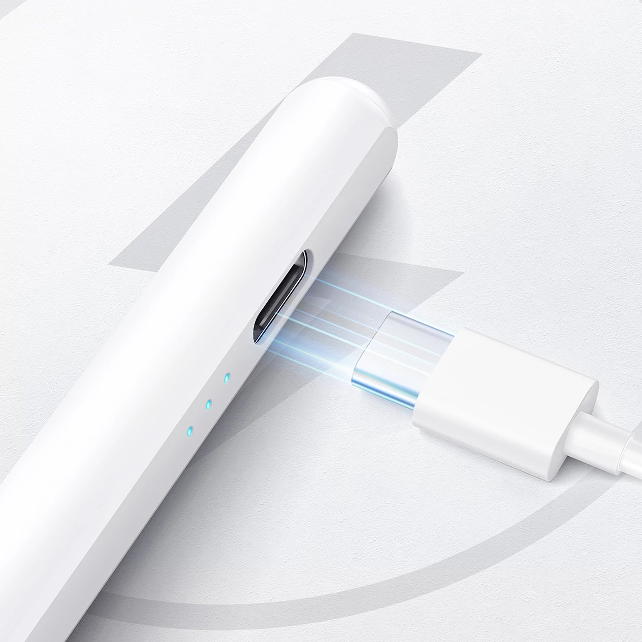 Stylus Joyroom JR-X15, për iPad, 130mAh, USB-C, Bardhë