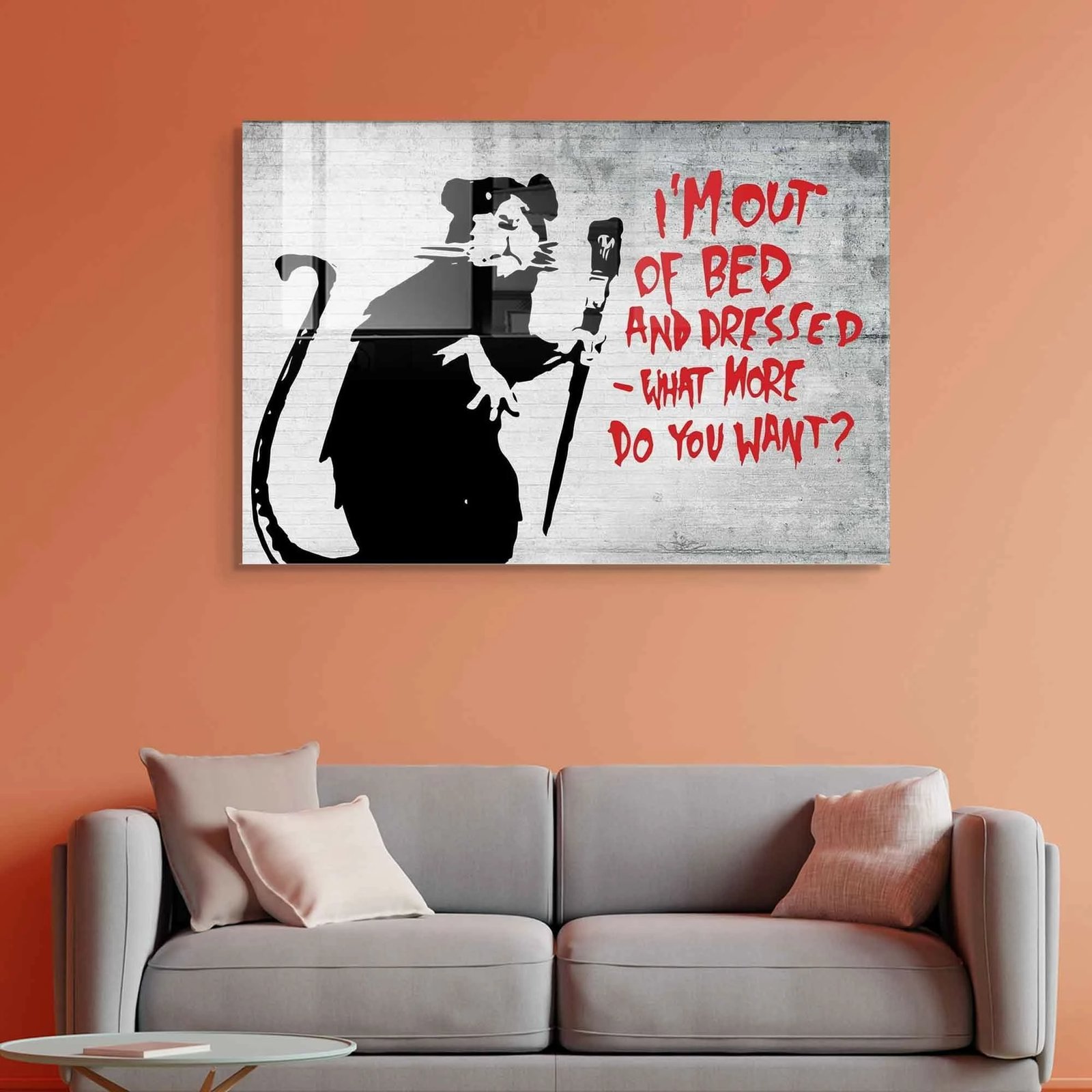 Pikturë dekorative prej xhami të temperuar, Wallity UV-035, 30x45cm