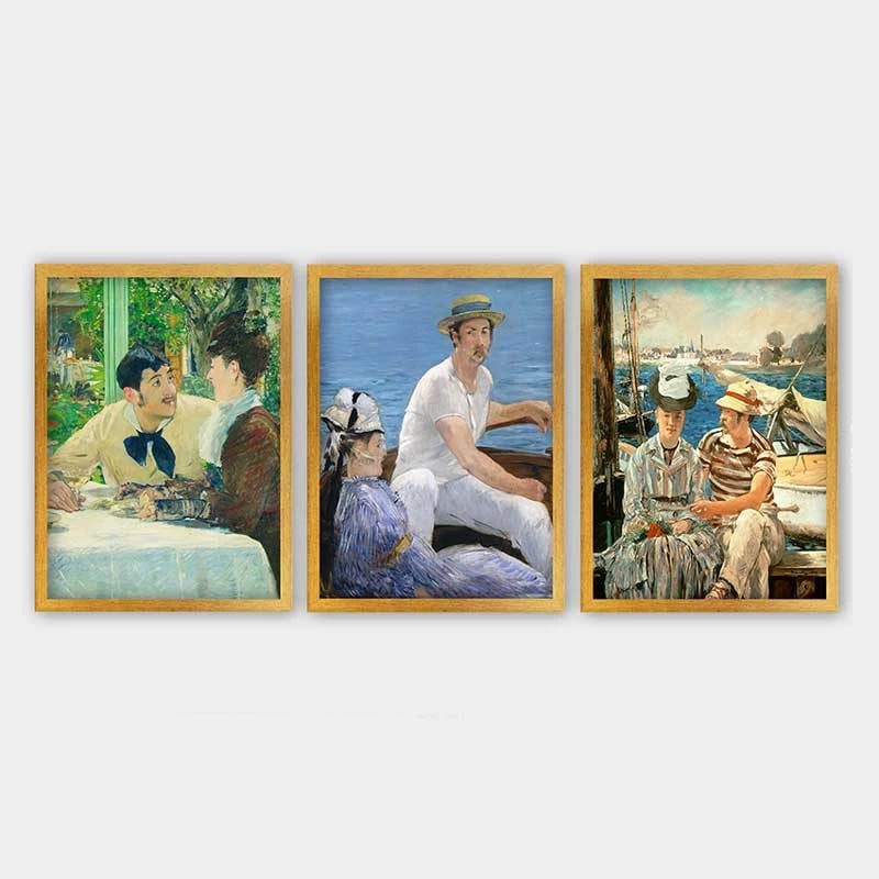 Pikturë dekorative me kornizë (3 copë), Wallity, 3AC_UN1453577_3545