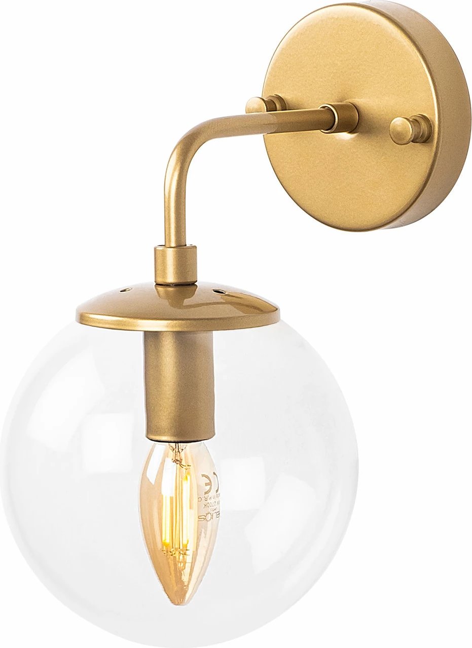 Llambë muri Opviq, Horn - 12216, ngjyrë ari Llambë muri Opviq, Horn - 12216, ngjyrë ari