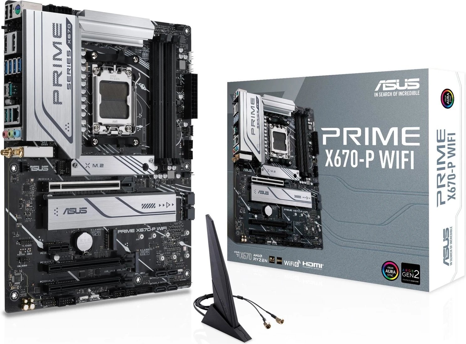 Pllakë amë ASUS Prime X670-P, AMD X670