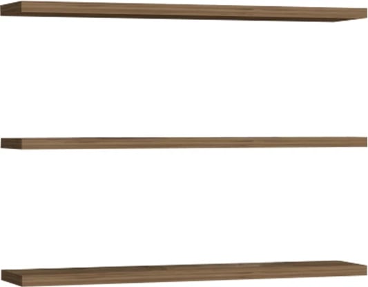 Raft muri Edna melamine, hije arre, 60x14.5x1.8cm