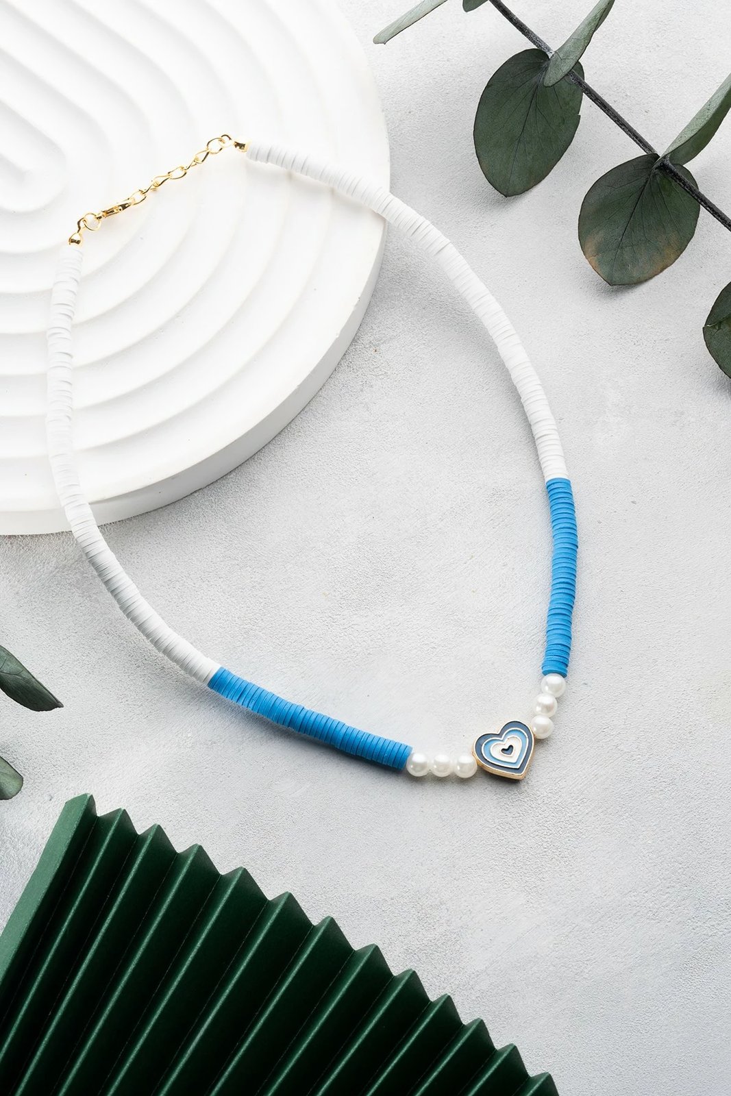 Qafore Jumeon, ngjyrë kaltër dhe bardhë, B235519