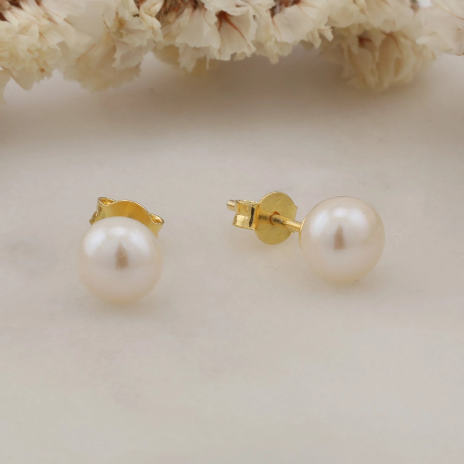 Vathë argjendi Jumeon, ngjyrë ari, 11804G, 6mm