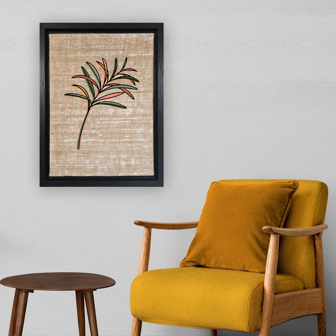 Pikturë dekorative në kanavacë, shumëngjyrëshe, Wallity, LSJ119377806772 - 66x96cm