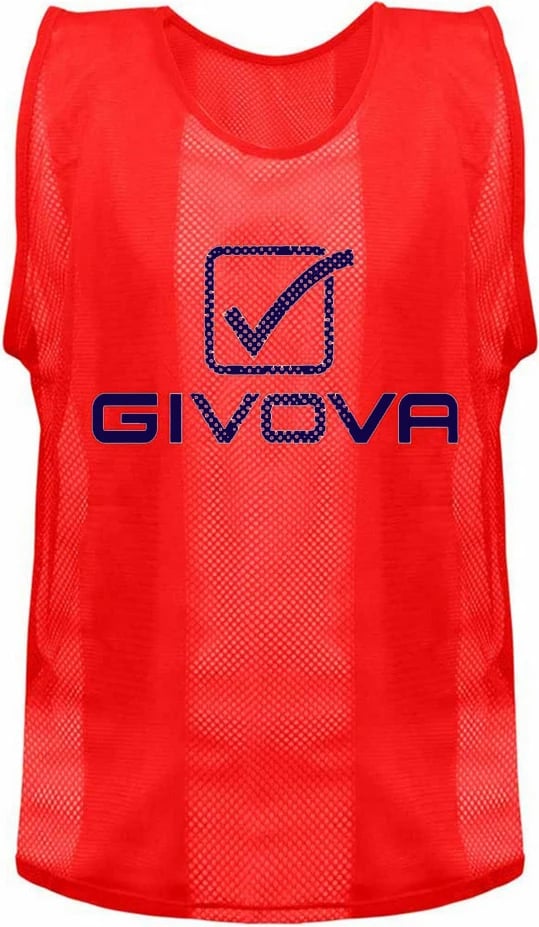 Tag për futboll Givova unisex, e kuqe
