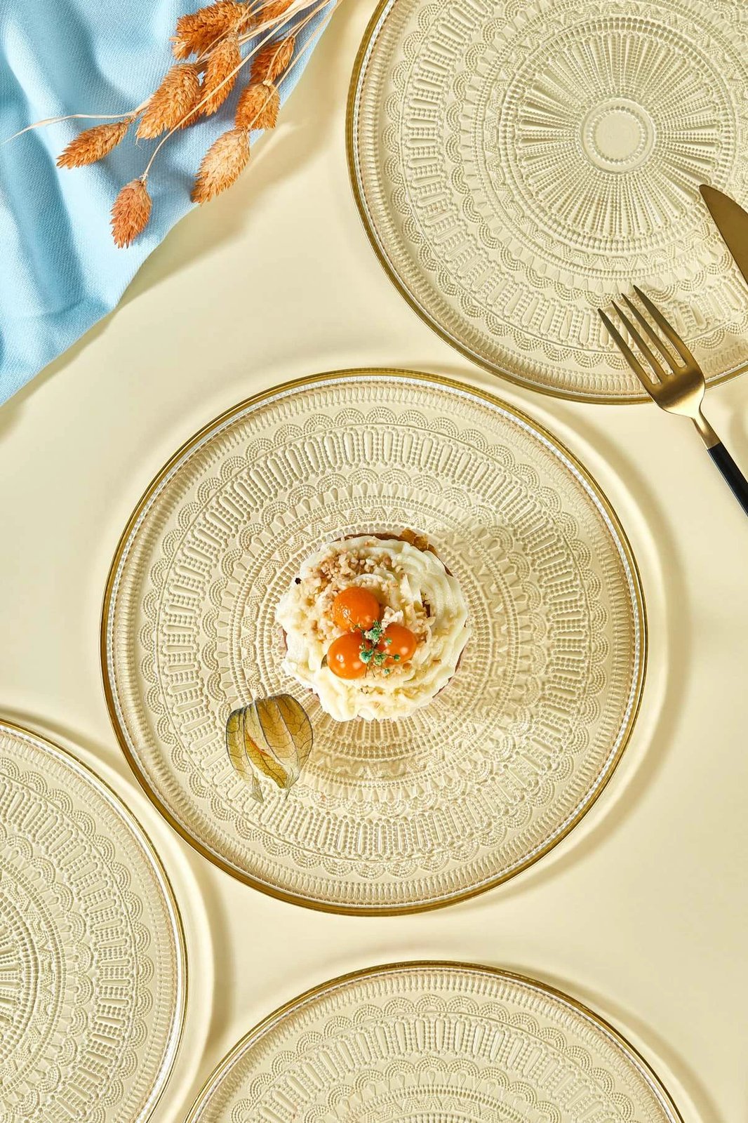 Set pjatash ëmbëlsirash (6 copë), Hermia, Serenity