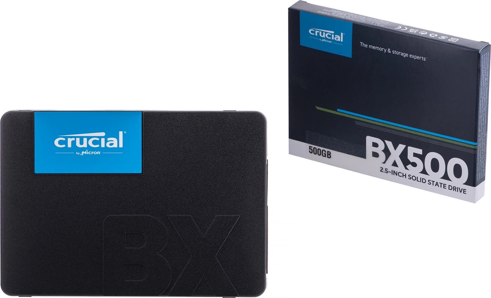 Disk SSD i brendshëm Crucial CT500BX500SSD1, 2.5", 500GB