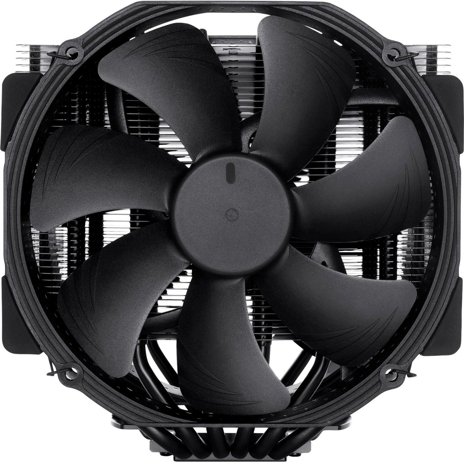 Ftohës Noctua NH-D15 chromax.black, 15 cm, 300-1500 RPM, 24.6 dB, 140.2 m³/h, i zi