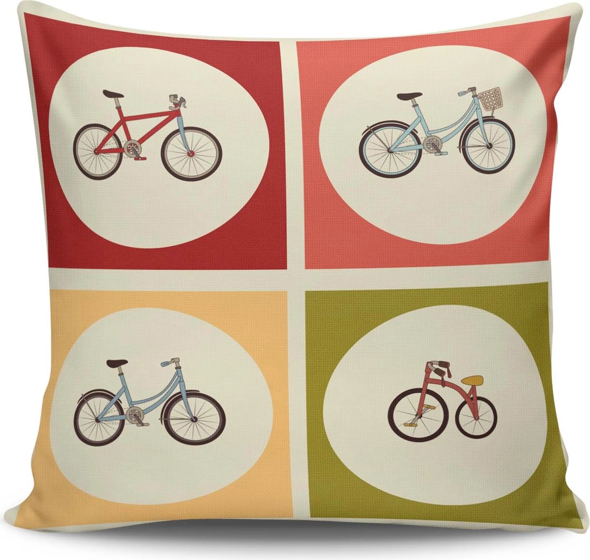 Jastëk dekorativ, mbulesë Aberto Design, NKRLNT-042, pa mbushje