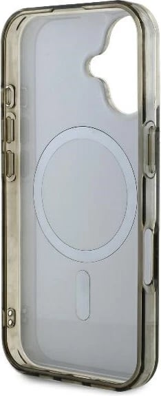 Mbështjellës Guess IML 4G Background MagSafe për iPhone 16 Plus, Kafe Mbështjellës Guess IML 4G Background MagSafe për iPhone 16 Plus, Kafe