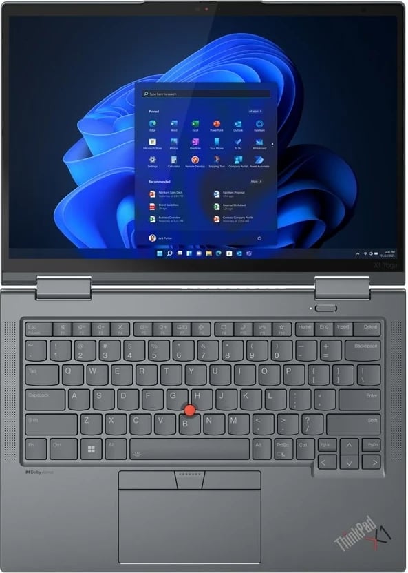 Laptop Lenovo ThinkPad X1 Yoga, 14", Intel Core i7 i7-1365U, 32 GB RAM, 512 GB SSD, Gri