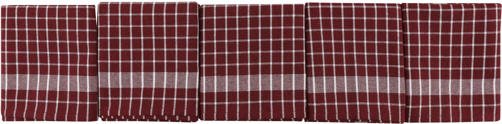 Set peshqirësh për larje (10 copë), Hermia, Küp, ngjyrë e kuqe e errët Set peshqirësh për larje (10 copë), Hermia, Küp, ngjyrë e kuqe e errët