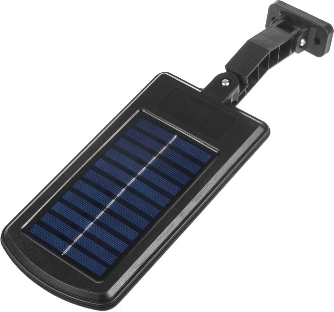 Llambë rruge solare LED Maclean MCE446 me sensor lëvizjeje dhe telekomandë, 400lm, IP54, e zezë