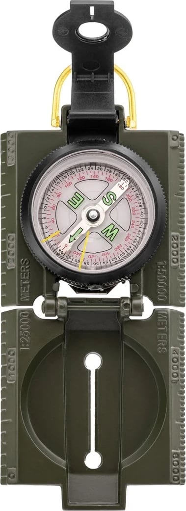 Busol Mil-Tec US me ndriçim, Metal, Olive