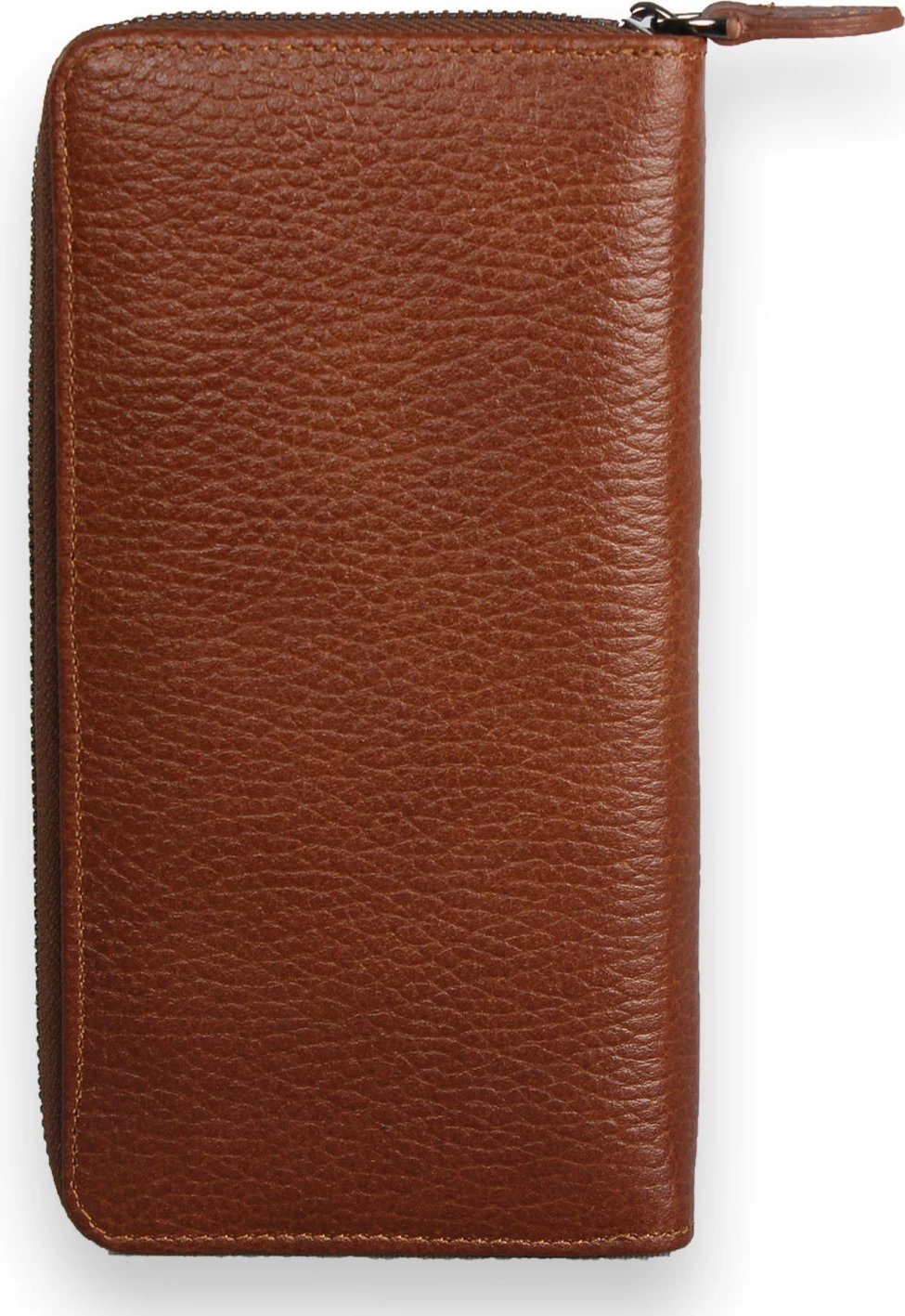 Portofol lëkure ngjyrë tan Zoozie Bags, 4601