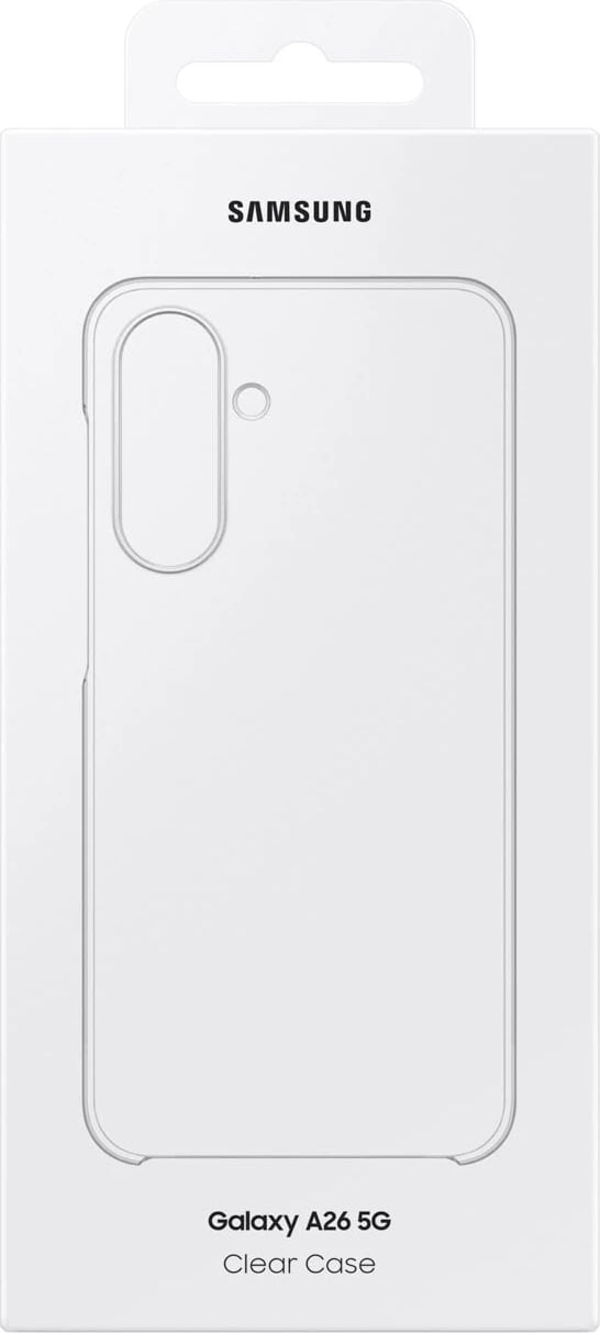 Mbështjellës Samsung EF-QA266CTEGWW për Galaxy A26 5G, silikon, transparent