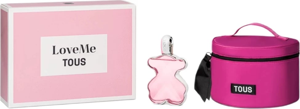 Eau de Parfum set për femra Tous LoveMe 90ml me çantë kozmetike