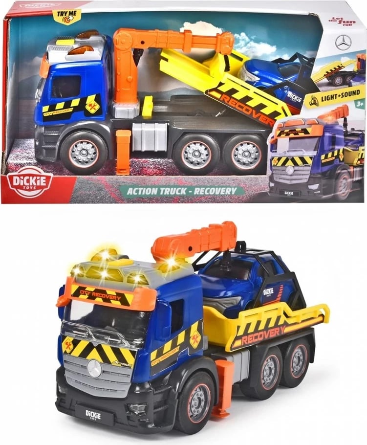 Lodër kamion rikuperimi Dickie Toys 203745016, Multikolor