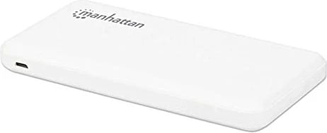 Power bank Manhattan 10.000 mAh, e bardhë