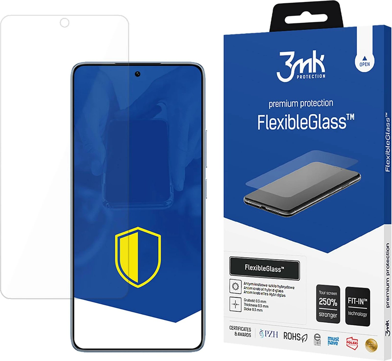 Mbrojtës ekrani FlexibleGlass 3mk për Xiaomi 14T / 14T Pro, Transparent