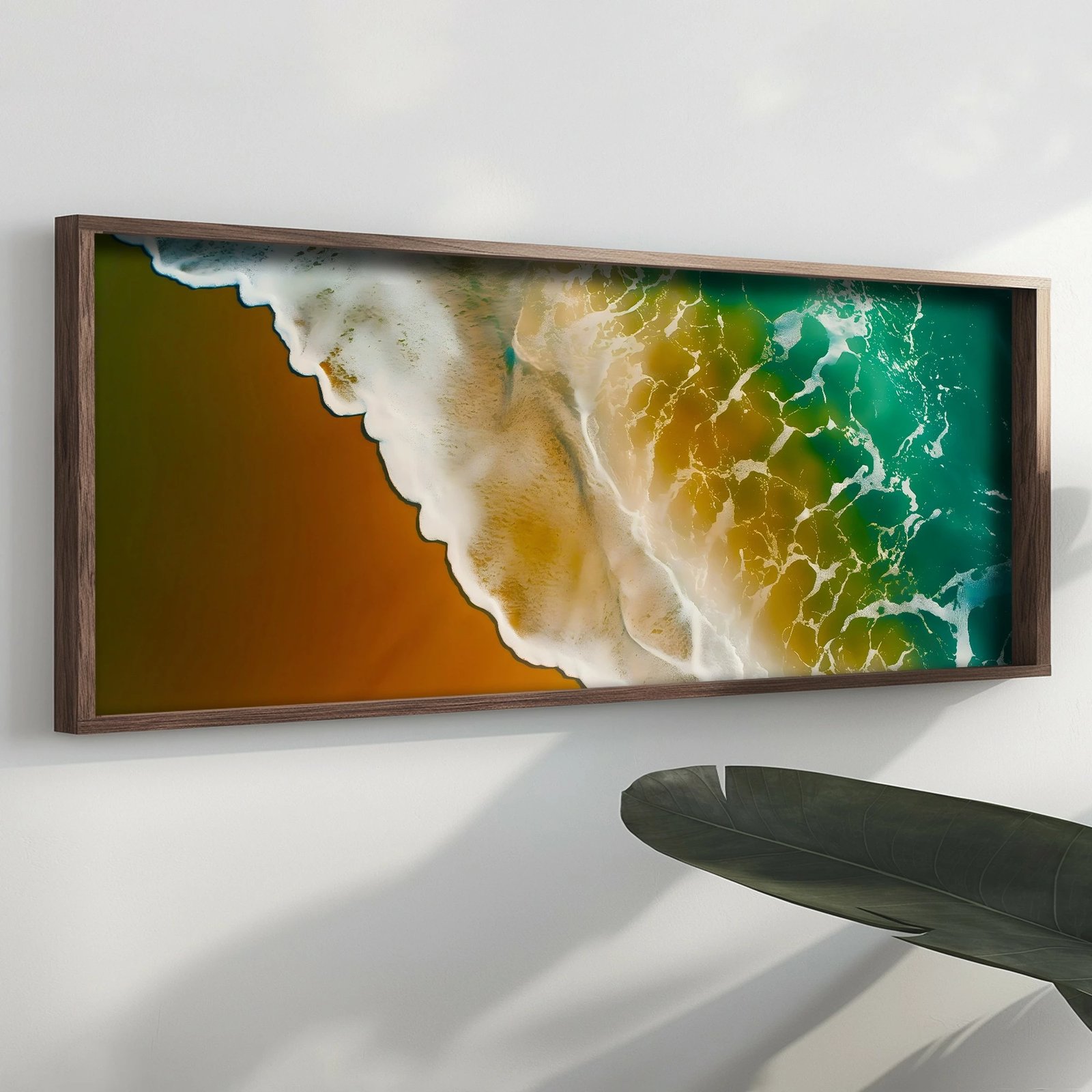 Pikturë dekorative me kornizë, MDF, Wallity, EMR032, shumëngjyrëshe, 40x120x3.5cm