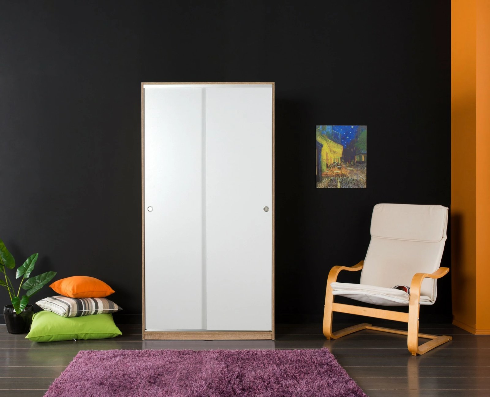 Dollap Hanah Home, SWD-431-SB-2, salmon e bardhë