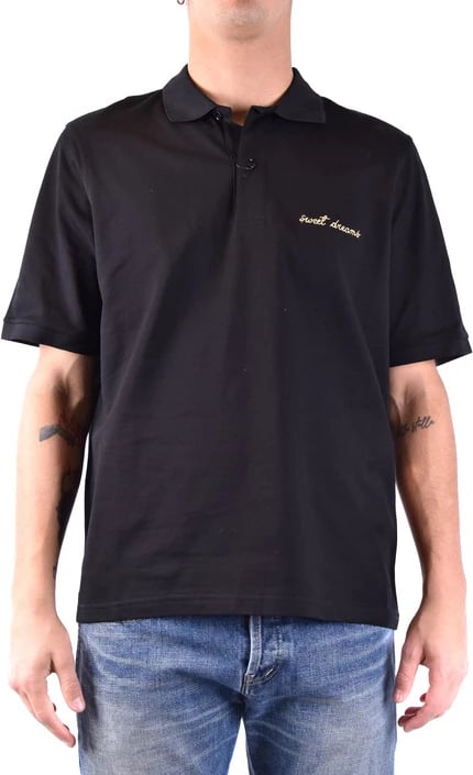 Polo për meshkuj Saint Laurent, e zezë