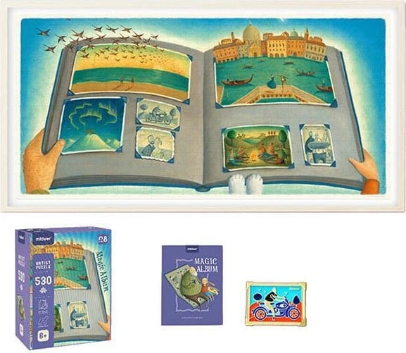 Puzzle Mideer Level Up 8 "Magic Album" 530 pjesë