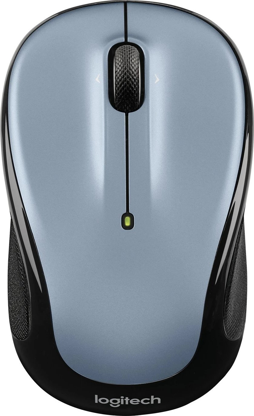 Maus Logitech M325s, Ambidextrous, Optik, RF Wireless, 1000 DPI, Ngjyrë e zezë, Gri