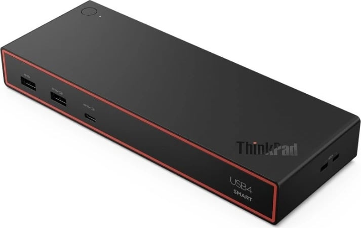 Stacion dokimi USB4 Lenovo ThinkPad 5500 40BC0135EU, 40 Gb/s, 2x USB-C 3.2 Gen 2, 4x USB-A 3.2 Gen 2, me adaptor 135W, e zezë