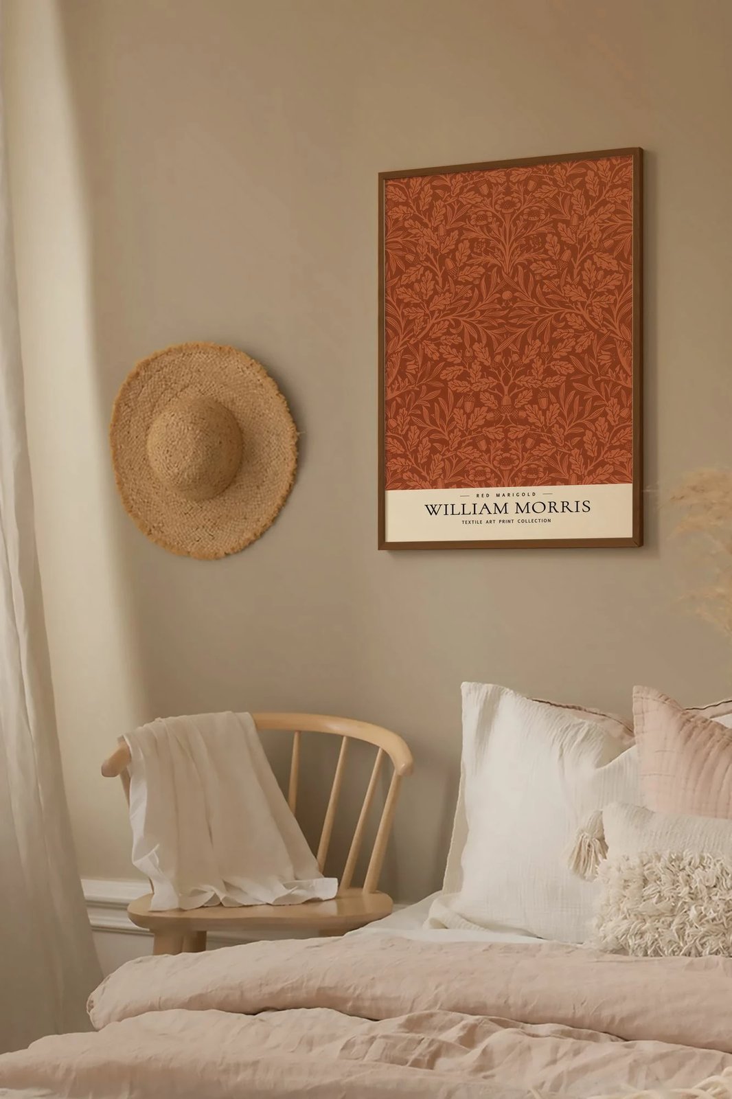 Pikturë dekorative me kornizë, shumëngjyrëshe, Wallity, Lmnmdlkahve37, 33x48cm