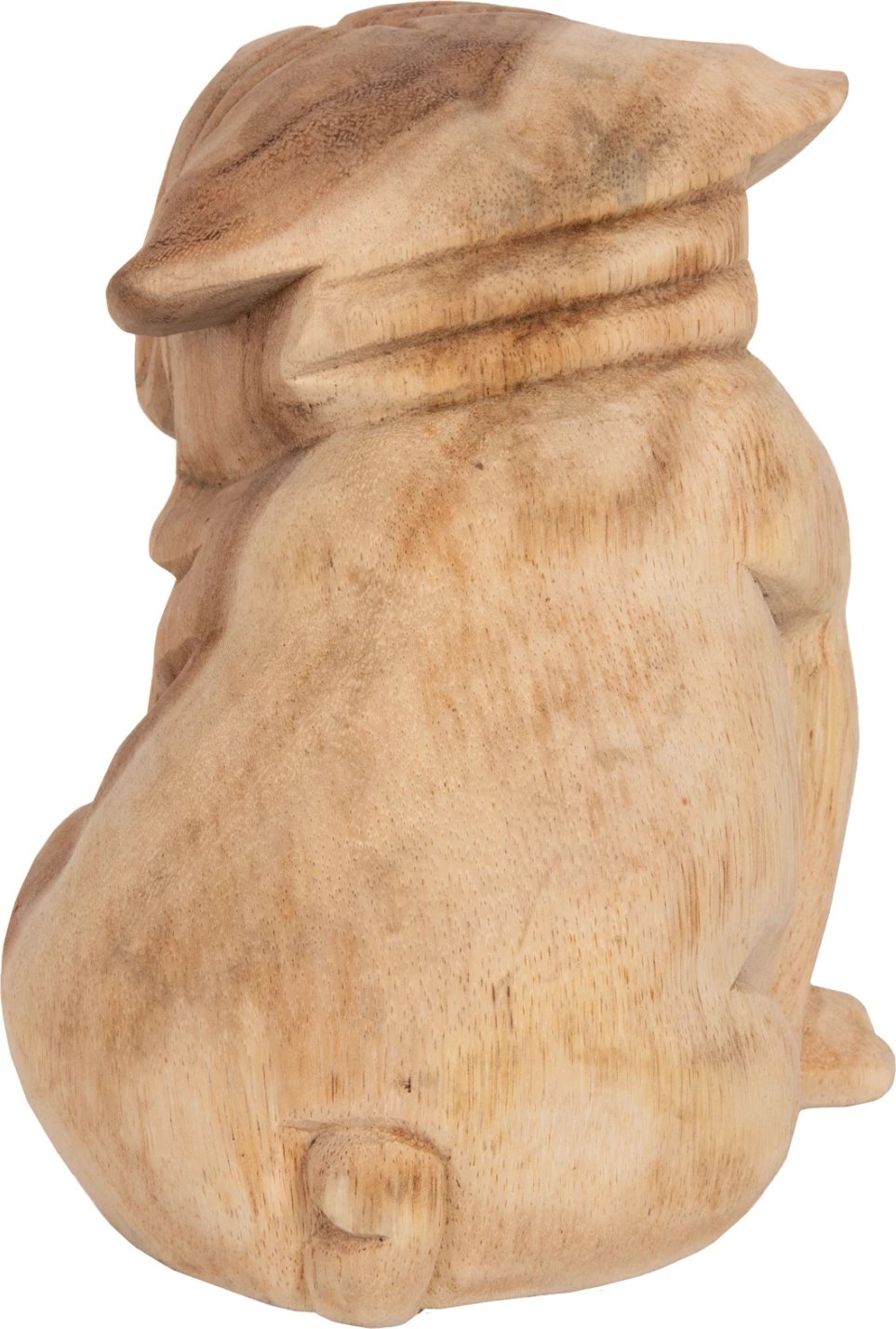 Dekor për dysheme, bulldog, dru suar, ngjyrë natyrale, FH7925, 18x14x20H cm Dekor për dysheme, bulldog, dru suar, ngjyrë natyrale, FH7925, 18x14x20H cm