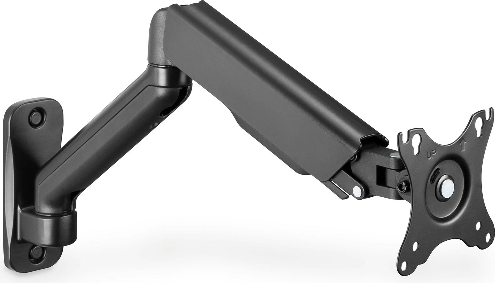 Mbajtëse muri për monitor Digitus, universal, me gaz, 32 inç, e zezë