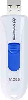 USB stick Transcend JetFlash 790 512GB, USB 3.2, zi/bardhë