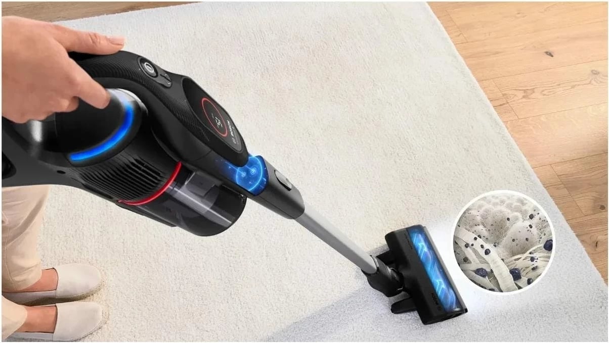 Fshesë pa kabllo Bosch Unlimited 9 BCS931BQC, 0.4L, 18V, e zezë