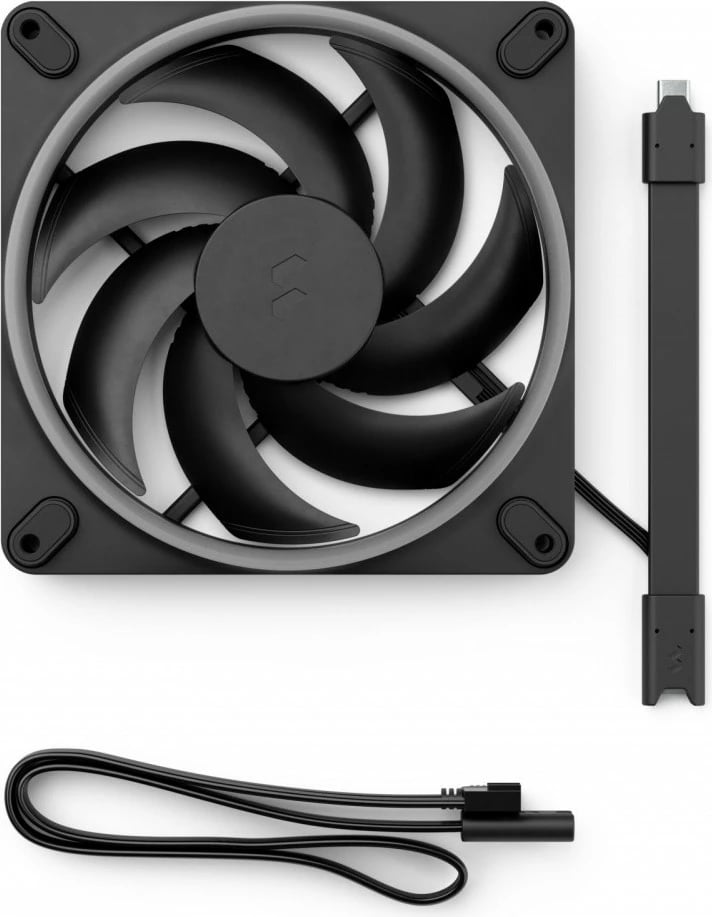 Ventilator kasë Fractal Design Momentum 14 RGB, 140mm, i zi