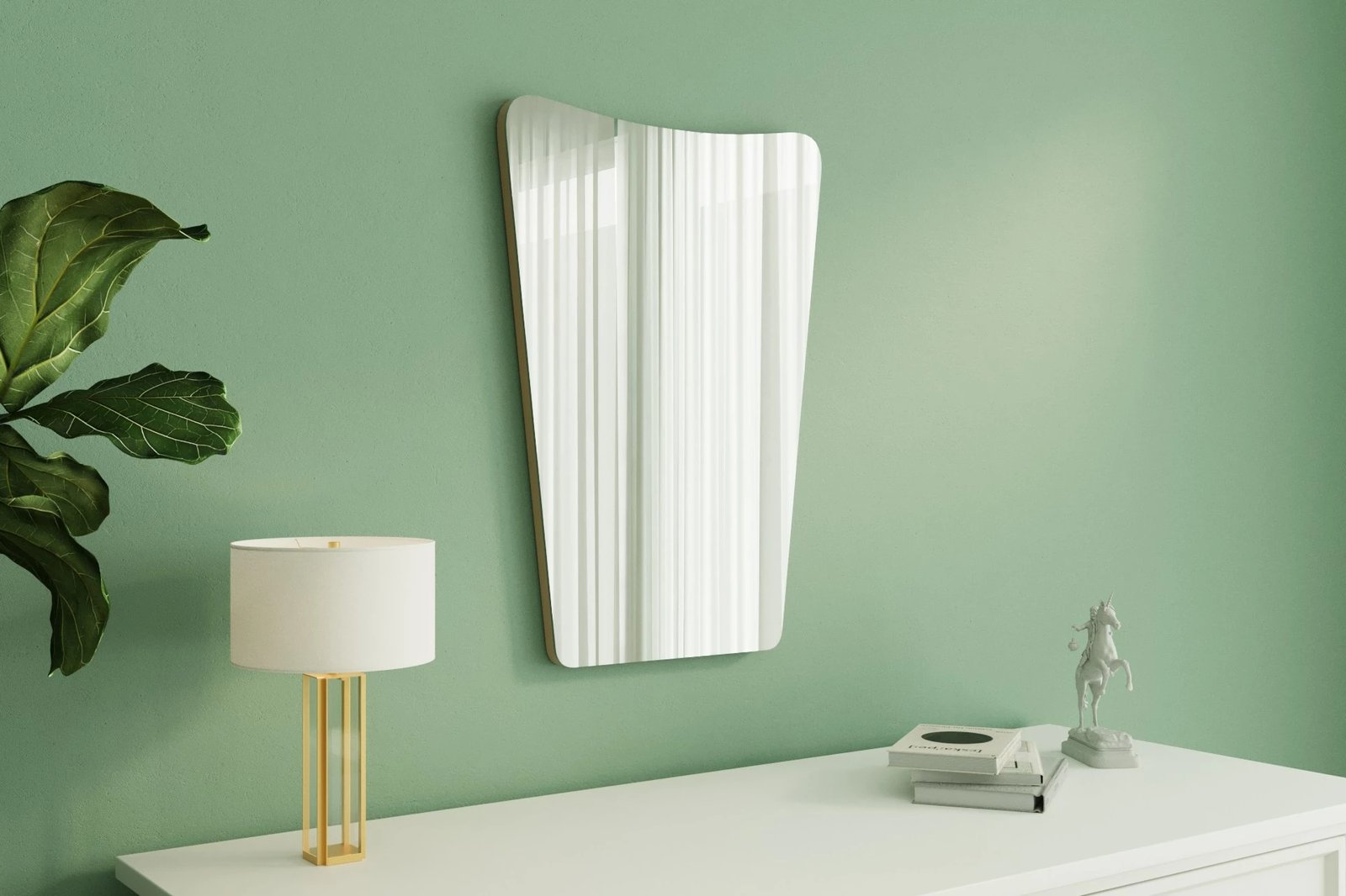 Pasqyrë Hanah Home, Veliza, ngjyrë rëre