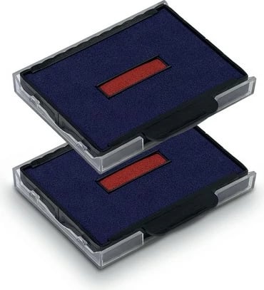 Kartridha boje Trodat 6/57/2/SS për vula 5207 5470, 2 copë, e zezë/blu/e kuqe