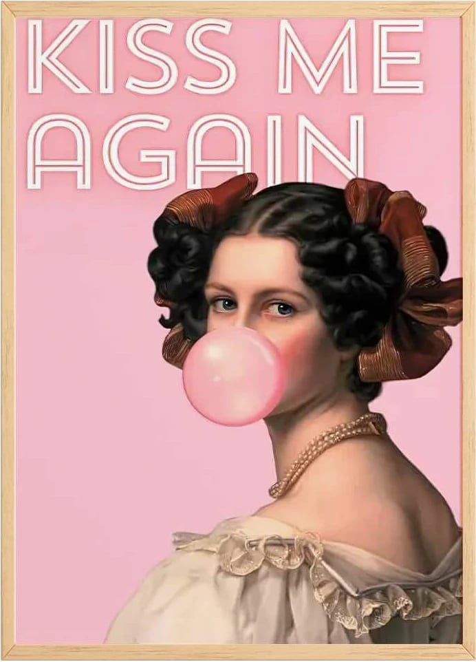 Pikturë dekorative me kornizë, shumëngjyrëshe, Wallity, Artsmdftek32-5070, 50x70cm