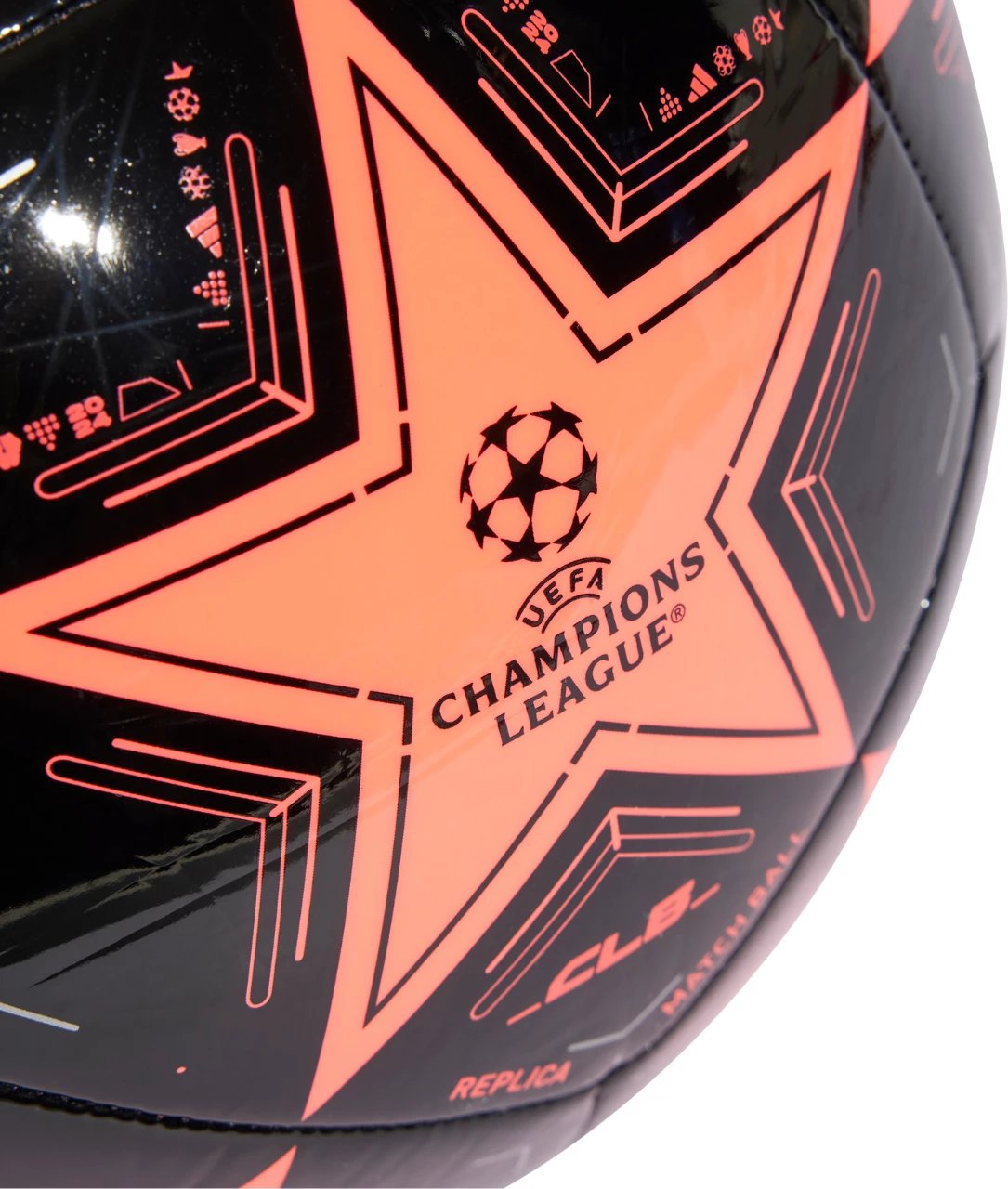 Top futbolli adidas, zi-portokalli