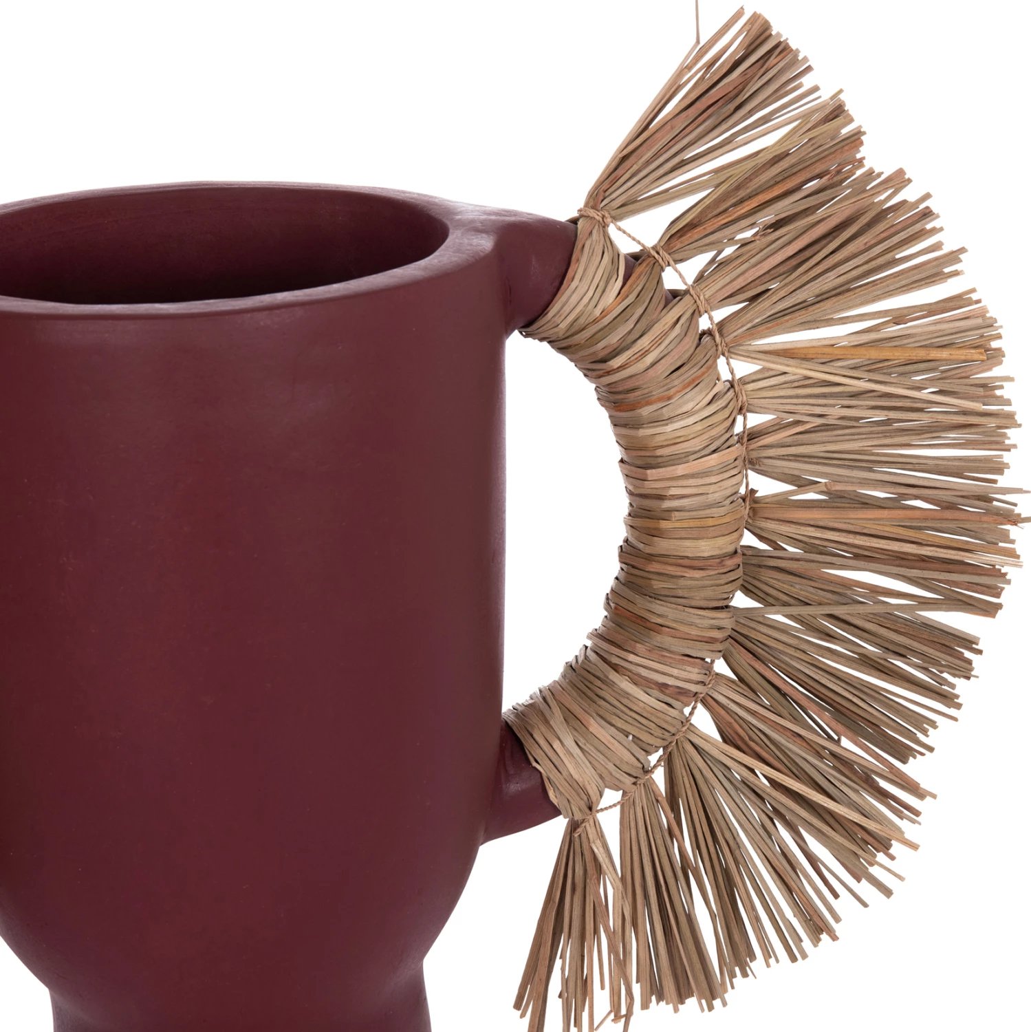 Vazo dekorative tavoline ALICA, terrakotë, ngjyrë kafe e errët, 64x22x38cm Vazo dekorative tavoline ALICA, terrakotë, ngjyrë kafe e errët, 64x22x38cm