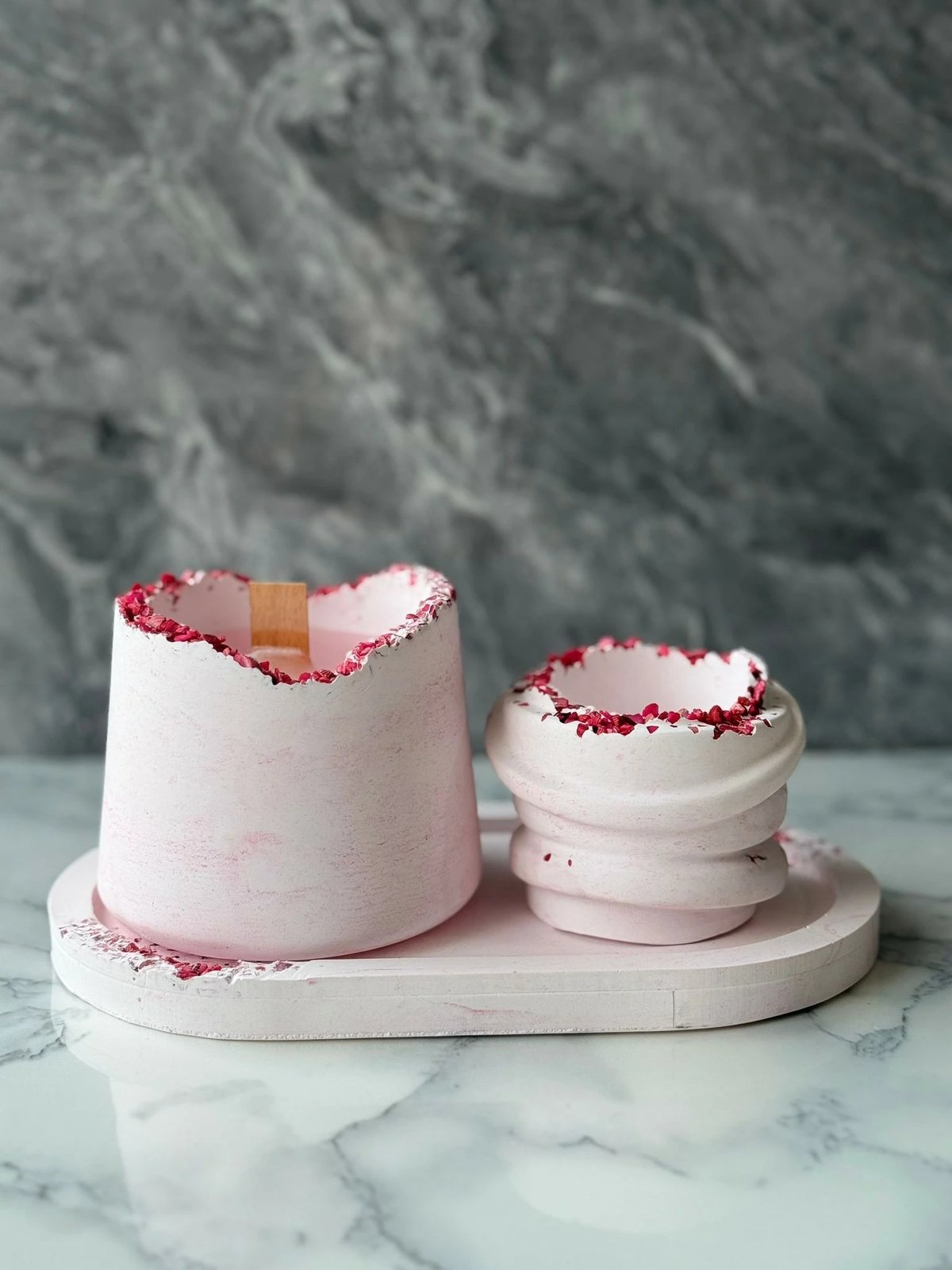 Set qirinjsh (3 copë), Evila Originals, Glamour Candle 35ST