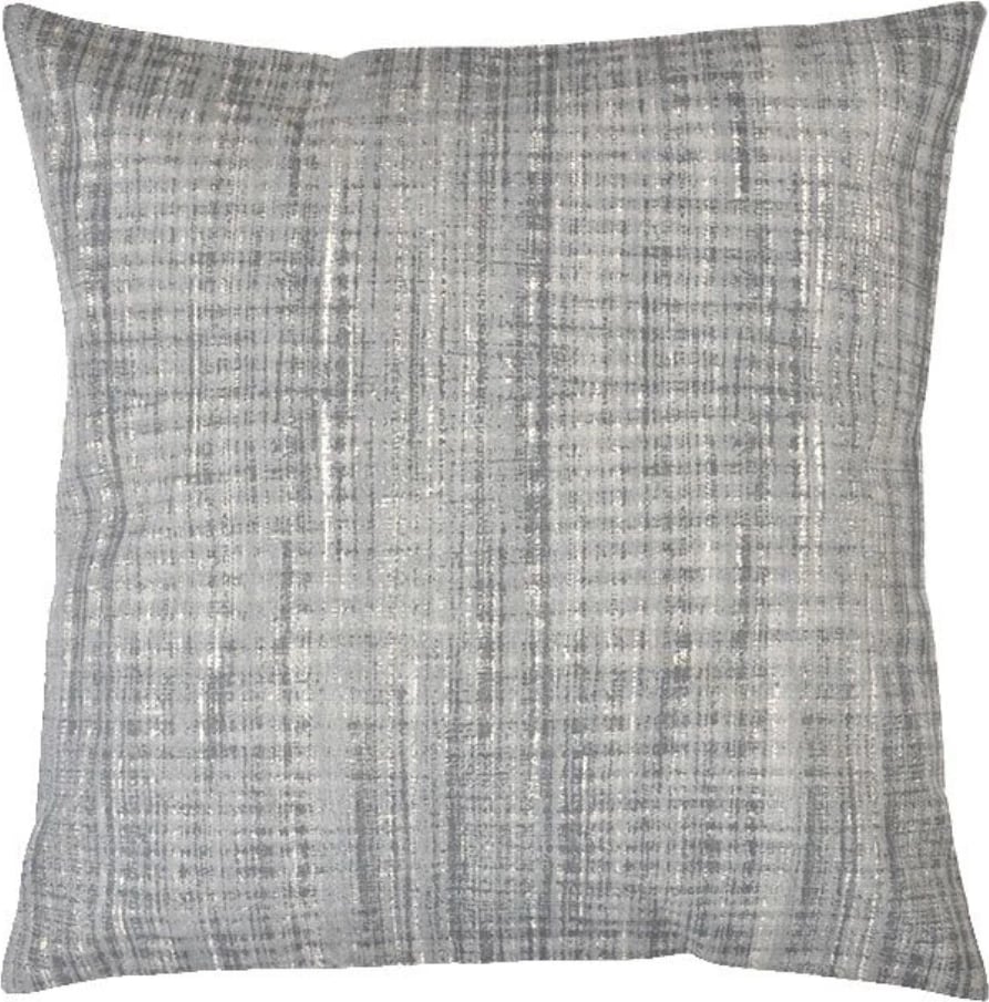 Jastëk dekorativ Flow, pambuk, ngjyrë gri e errët, 60x60cm