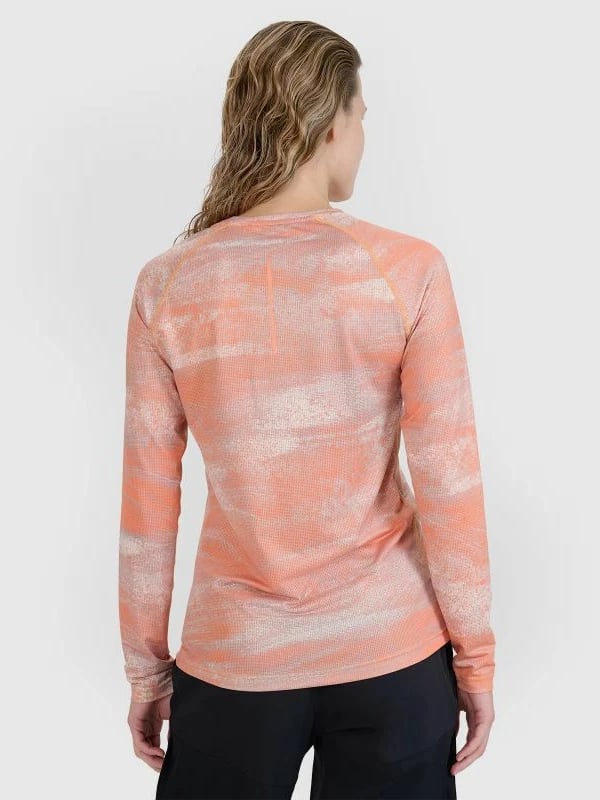 Fanellë me mëngë të gjata për femra 4f, për biçikletë