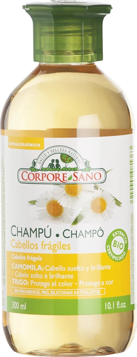 Shampon për flokë të verdhë unisex Corpore Champu Bio 300ml