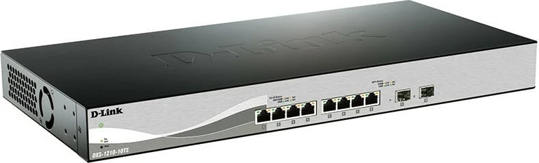 Switch D-Link DXS-1210-10TS, Managed, L2/L3, 10G Ethernet, Rack mounting, 1U