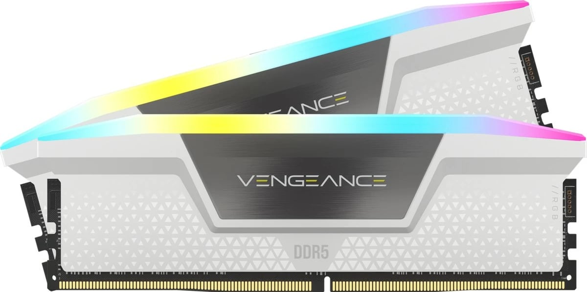 RAM memorje Corsair Vengeance RGB 64GB (2x32GB) DDR5 5200MHz, shumëngjyrëshe