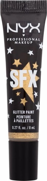 Glitter paint NYX Professional Makeup SFX 02 Broomstick Baddie për femra 8ml